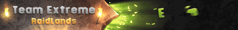 Team Extreme banner Team Extreme Minecraft server banner