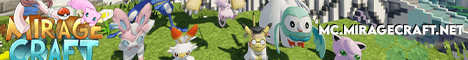 MirageCraft banner MirageCraft Minecraft server banner