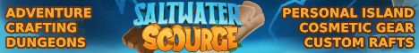 Saltwater Scourge banner Saltwater Scourge Minecraft server banner