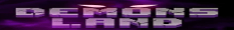 DemonsLand Season 3 banner DemonsLand Season 3 Minecraft server banner