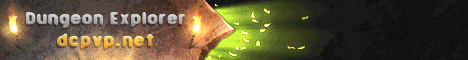 Dungeon Explorer banner Dungeon Explorer Minecraft server banner