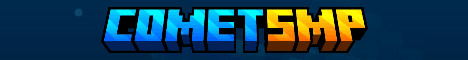 CometSMP banner CometSMP Minecraft server banner