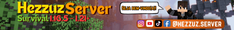 HezzuzServer banner HezzuzServer Minecraft server banner