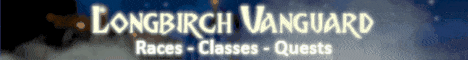 The Longbirch Vanguard banner The Longbirch Vanguard Minecraft server banner
