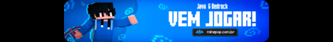MinePOP banner MinePOP Minecraft server banner