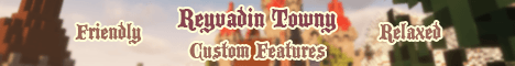 Reyvadin Towny banner Reyvadin Towny Minecraft server banner