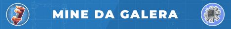 Mine da Galera banner Mine da Galera Minecraft server banner