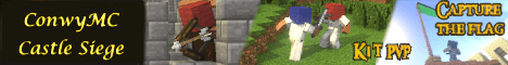 ConwyMC banner ConwyMC Minecraft server banner