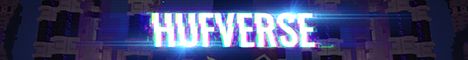 Hufverse banner Hufverse Minecraft server banner