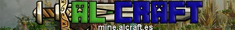 Al-Craft banner Al-Craft Minecraft server banner