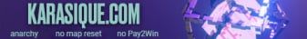 Karasique banner Karasique Minecraft server banner