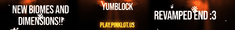 YumBlock banner YumBlock Minecraft server banner