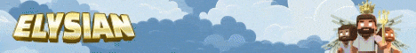 Elysian banner Elysian Minecraft server banner