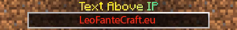 LeoFanteCraft banner LeoFanteCraft Minecraft server banner
