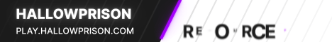 HallowPrison banner HallowPrison Minecraft server banner