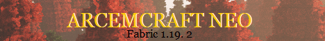 Arcemcraft Neo banner Arcemcraft Neo Minecraft server banner
