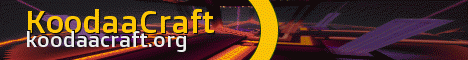 KoodaaCraft banner KoodaaCraft Minecraft server banner