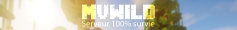 MvWild banner MvWild Minecraft server banner