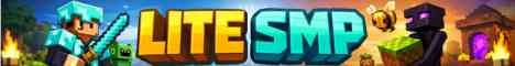 LITE SMP banner LITE SMP Minecraft server banner