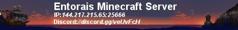 Entorais Minecraft banner Entorais Minecraft Minecraft server banner