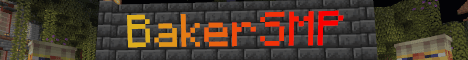 BakerSMP banner BakerSMP Minecraft server banner