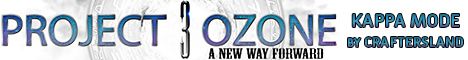 ProjectOzone3 by CraftersLand banner ProjectOzone3 by CraftersLand Minecraft server banner