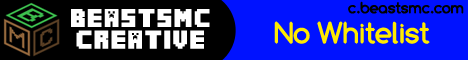 BeastsMC Creative banner BeastsMC Creative Minecraft server banner