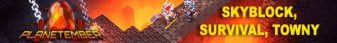 Planetember banner Planetember Minecraft server banner