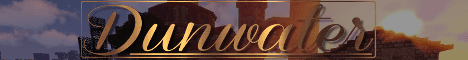 Dunwater Roleplay banner Dunwater Roleplay Minecraft server banner