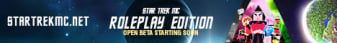 Star Trek MC banner Star Trek MC Minecraft server banner