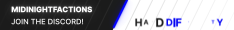 MidnightFactions banner MidnightFactions Minecraft server banner
