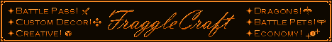 FraggleCraft banner FraggleCraft Minecraft server banner