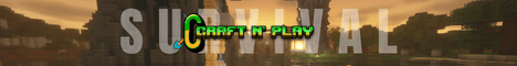 CraftPlay banner CraftPlay Minecraft server banner