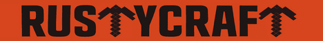 RustyCraft banner RustyCraft Minecraft server banner