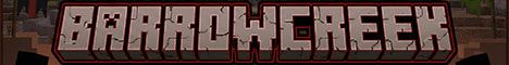 BarrowCreek banner BarrowCreek Minecraft server banner