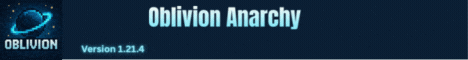 Oblivion banner Oblivion Minecraft server banner