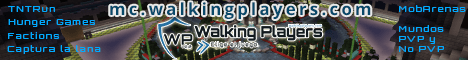 WalkingPlayers banner WalkingPlayers Minecraft server banner