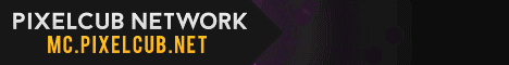 PixelCub banner PixelCub Minecraft server banner