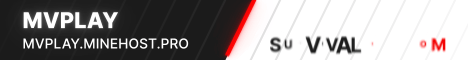 MVPLAY banner MVPLAY Minecraft server banner