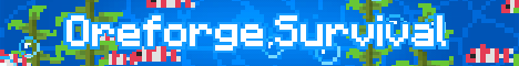 Oreforge banner Oreforge Minecraft server banner
