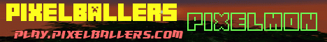 PixelBallers banner PixelBallers Minecraft server banner