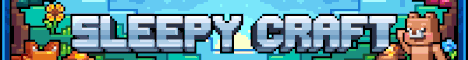 SleepyCraft banner SleepyCraft Minecraft server banner