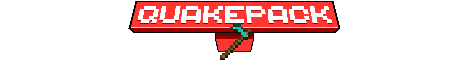 Quakepack banner Quakepack Minecraft server banner