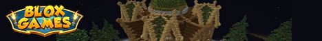 Bloxgames banner Bloxgames Minecraft server banner