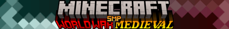 World War Medieval SMP banner World War Medieval SMP Minecraft server banner
