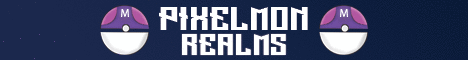 Pixelmon Realms banner Pixelmon Realms Minecraft server banner