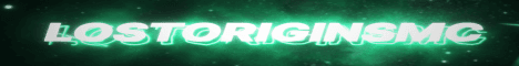 LostOriginsMC banner LostOriginsMC Minecraft server banner