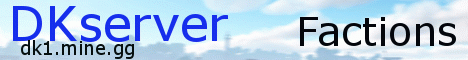DkServer banner DkServer Minecraft server banner