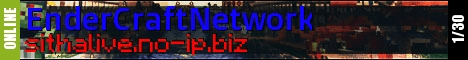 EnderCraft network banner EnderCraft network Minecraft server banner