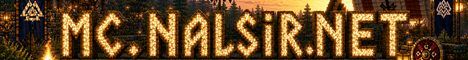 Halsir MC SMP banner Halsir MC SMP Minecraft server banner